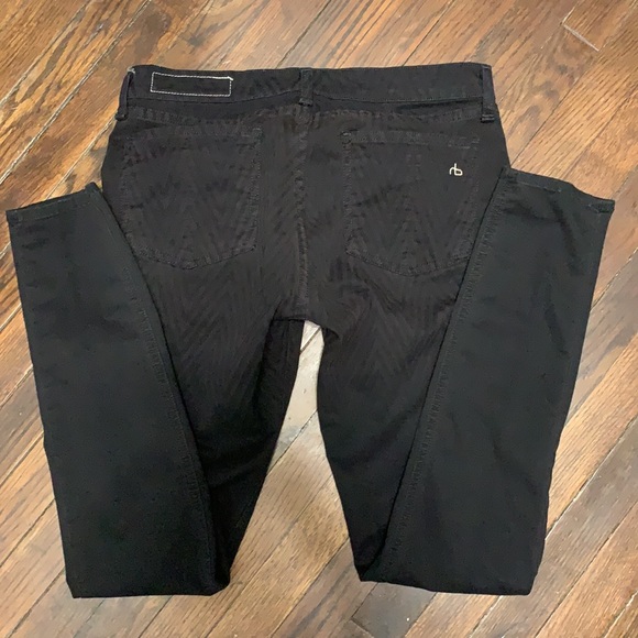 rag & bone chevron ombre skinny jeans. Size 29. - Picture 2 of 12